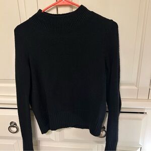 American Eagle Outfitters Black Turtleneck Sweater